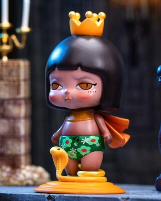 Tiny - The Evil City Series VIPER    by Moetch x CiCi Studio PVC 3'' Figure NEW