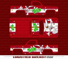 UNIVERSAL Water Slide Decals FOR HOT WHEELS '83 Chevy Silverado a1