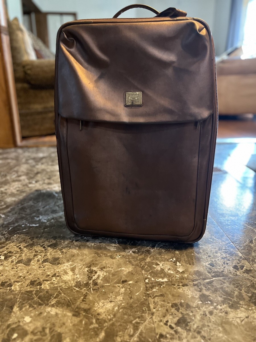 Liz Claiborne Brown Expandable Travel Luggage 25” H x 12 “D. Pre