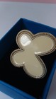 Cream Enamel Butterfly Adjustable Statement Ring SIZE 6 + UP!! — photo 4
