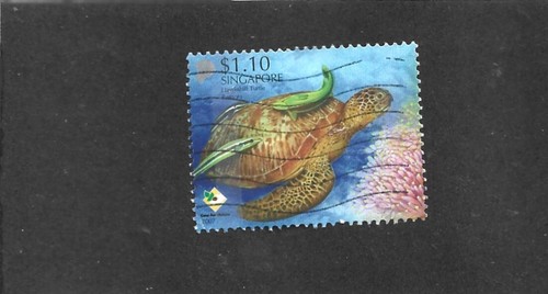 Singapore 2007 Hawksbill Turtle Single Used