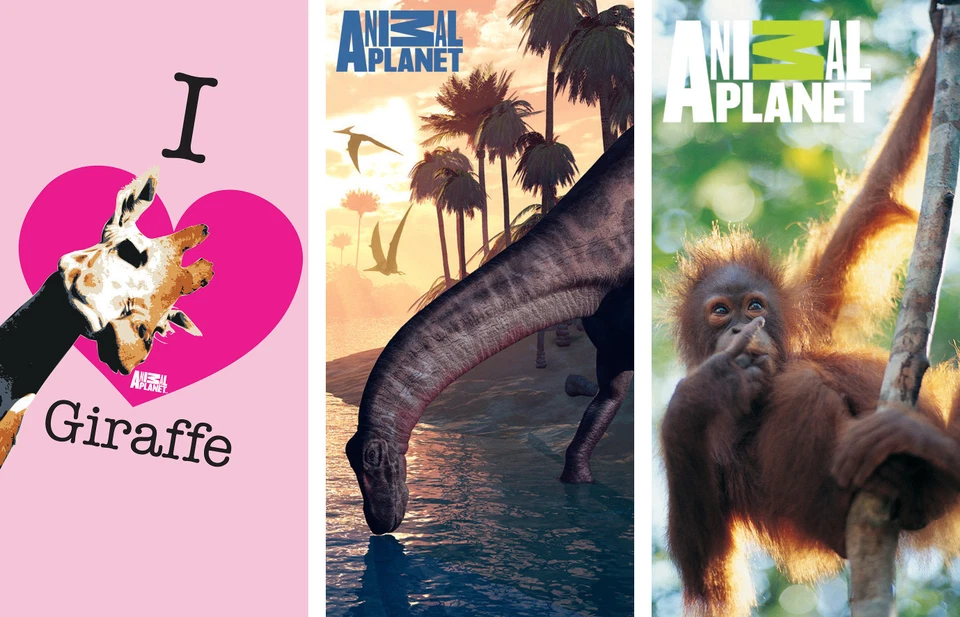 Badetuch Handtuch Strandtuch Animal Planet 75 x 150 cm