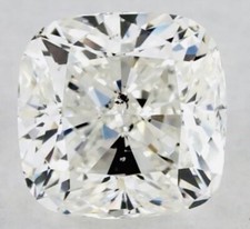 GIA Certified 0.80 Carat Loose Diamond H SI1 EX Cushion Cut natural Genuine GIA 2122.63 per carat