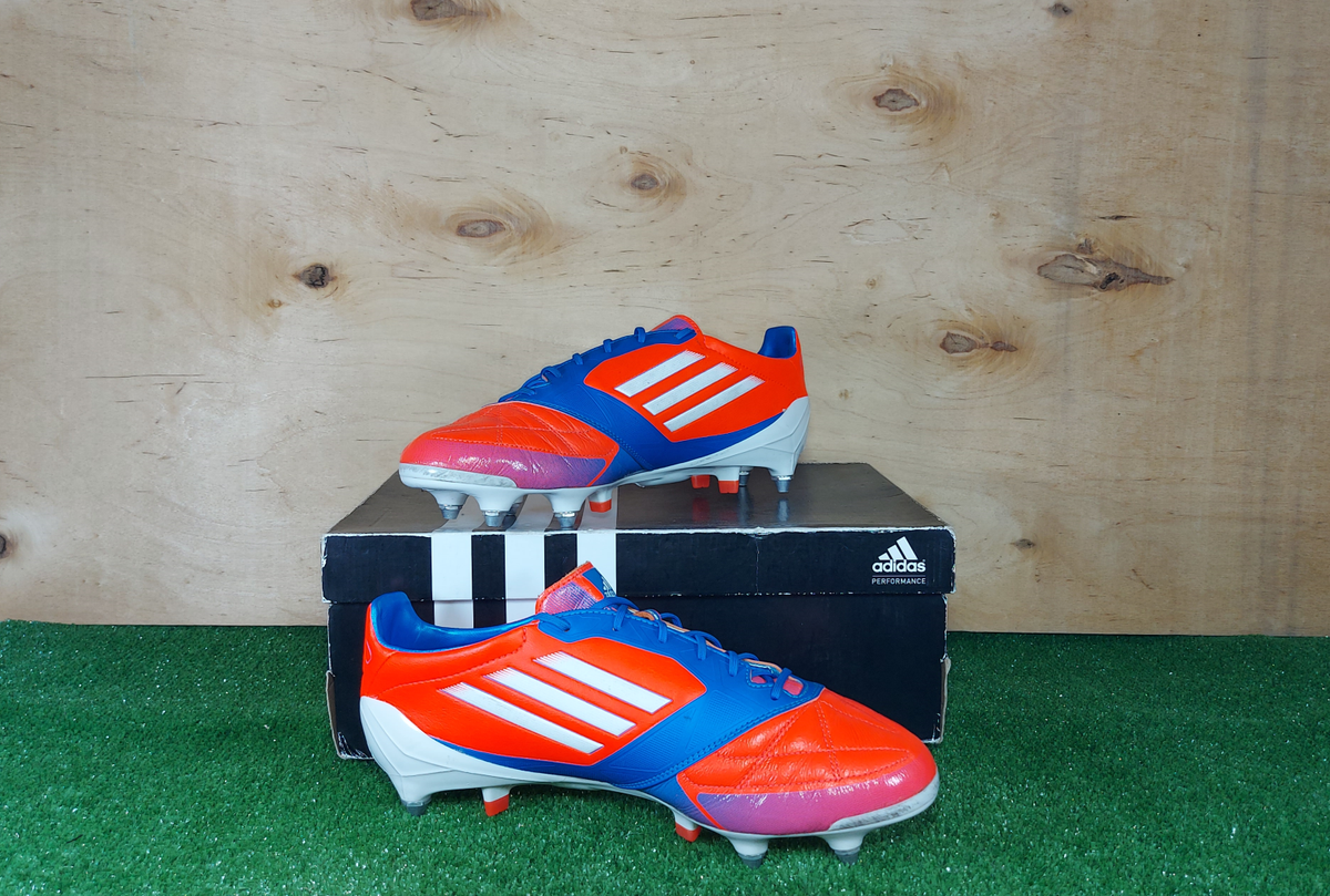 シューズ  Adizero F50 HG 27cm Adidas adizero F50 Leathers SG V21449 Elit Orange boots shoes mens