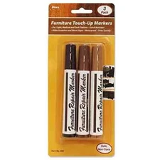 Allary Furniture Touch-Up Markers: Brown Color; 1 Pack of 3 Markers. FREE SHIP