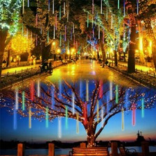 288-LED Solar Lights Meteor Shower Rain Tree String Light Garden Party Outdoor