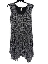 American Rag Plus Size Black Lace Overlay Dress Size 2X
