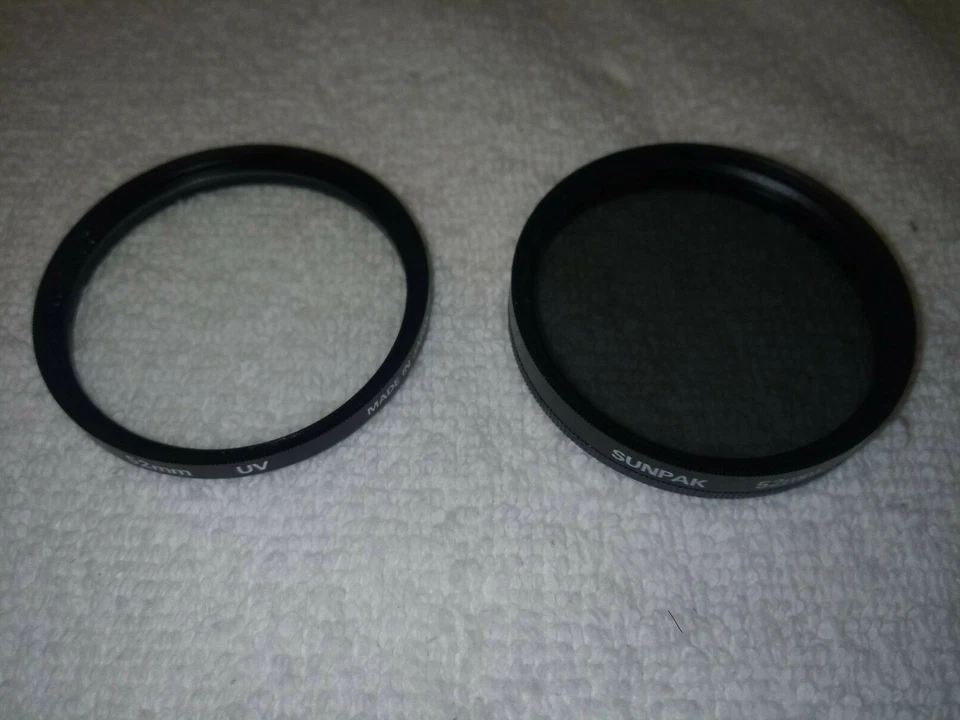 52MM TWIN PAK (SUNPAK BRAND) FILTER NEW! CIRCULAR POLARIZER & UV HAZE - Image 3 of 4