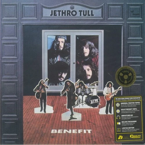 JETHRO TULL - Benefit - Vinyl (limited gatefold heavyweight vinyl 2xLP + insert)