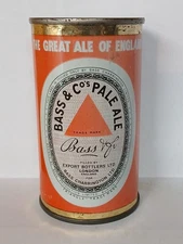 Bass & Co Pale ale Flat Top Beer Can Great  Ale Of England