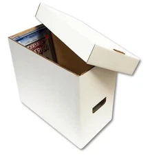 (100ct) Comic Bags &Boards (modern)- w/2 pack Comic Storage Boxes