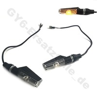LED SMD Mini Blinker Motorrad Universal Schwarz Kurz China Roller Quad ATV 4T