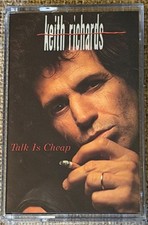 KEITH RICHARDS - TALK IS CHEAP (UK CASSETTE ALBUM)