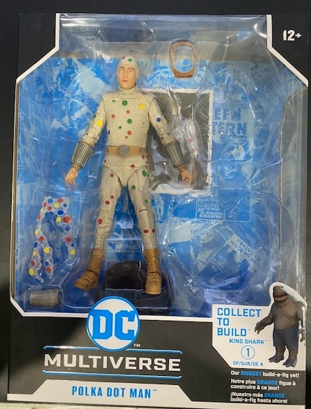 DC Multiverse Suicide Squad 7" Figure BAF King Shark - Polka-Dot, No BAF piece