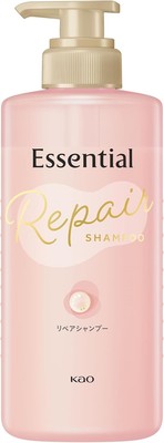 Kao Essential Hair Texture Beauty Repair Shampoo Pump 450ml Floral Luxe Scent