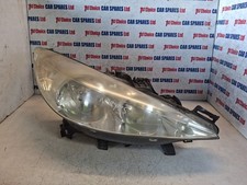 Peugeot 207 Mk1 Ph2 2011 Driver Side Halogen Head Light Lamp 1 Broken Clip