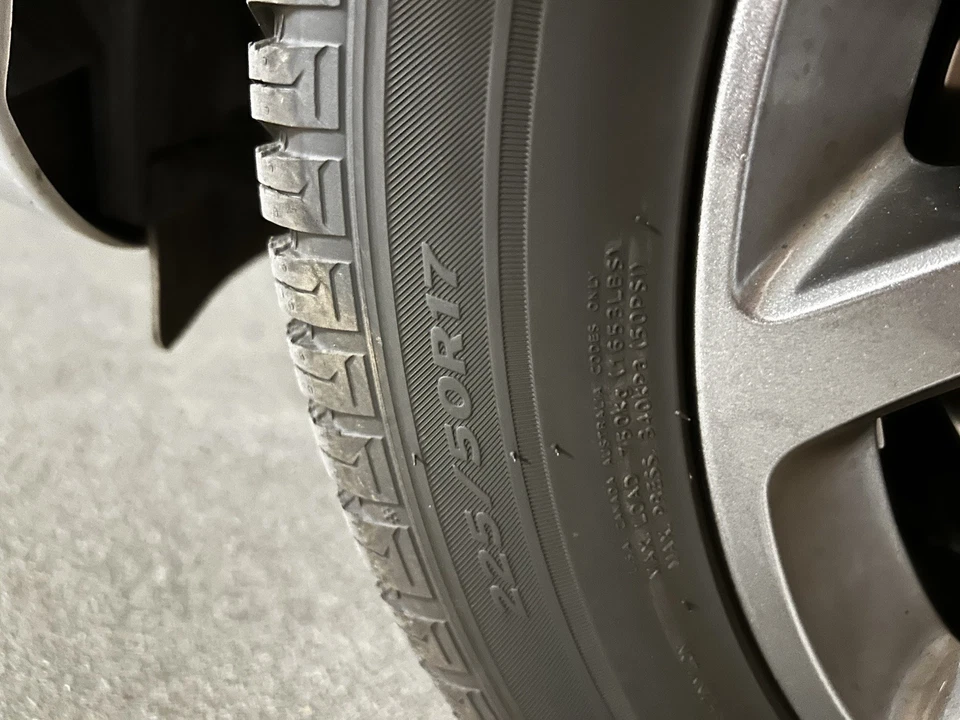 4× Original Mercedes 17″ Alufelgen (5‑Doppelspeichen) – Silber - Bild 4 von 4