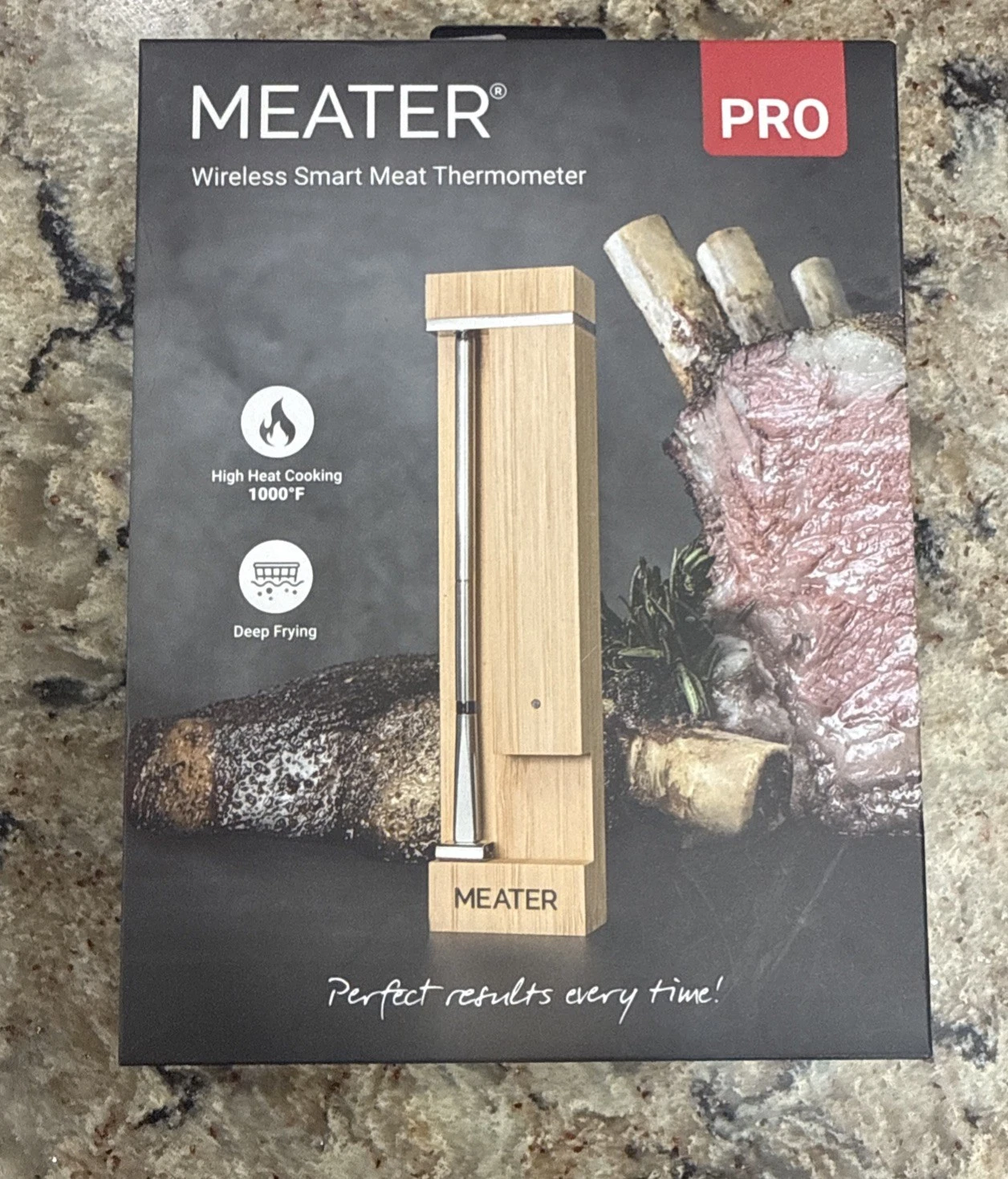 MEATER Pro Smart Wireless Meat Thermometer 1000°F Long Range BBQ
Opens in a new window or tab