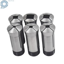6 Pcs 5C Square Collet Set 1/4'' - 3/4'' Harden Machinist Tool Chuck