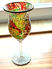 Sehr schöne Vase , Kelchform , Mosaik Design