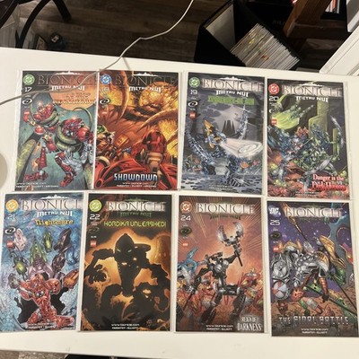Bionicle LEGO DC Comics - #17 18 19 20 21 22 23 24 25 MENTRU NUT 