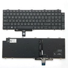 For Dell Latitude 5520 5521 Precision 3560 3561 US Keyboard Backlit 0N7N16 N7N16