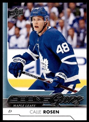 2017-18 Upper Deck Young Guns RC Calle Rosen Rookie Toronto Maple Leafs #216