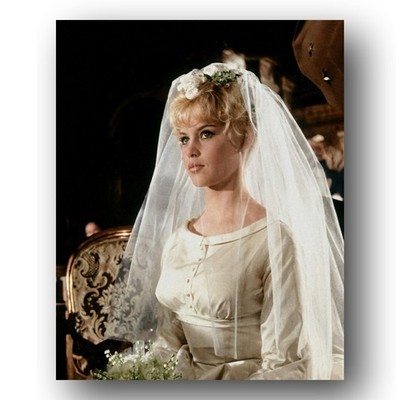 Brigitte Bardot Photo 8x10 Une Parisienne Film Set 1950s French Actress Portrait