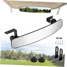 Golf Cart Rear View Mirror, 16.5" Golf Cart Mirrors Compatible with EZ Go,