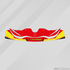 MARANELLO STYLE KG507 NOSECONE STICKER KIT - KARTING -  JakeDesigns