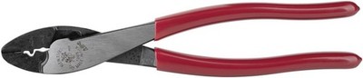 Klein Tools 1005 Crimping/Cutting Tool, Made in USA, 10-22 AWG Cutter/Crimper