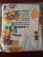 Sunflower Table Cloth 60x84 Inches Sunflower Table Cover With Bees