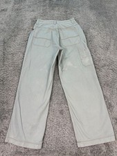 Vtg Nesi AG Pants Boy 16 26x27 Beige Carpenter Baggy Hip Hop Skater 90s Y2K