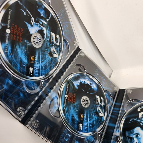24: Kiefer Sutherland Complete Season 1 2 DVD Set Lot TV Show Tested Working - Picture 9 of 9