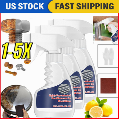 #ad Highly Concentrated Rust Remover For Steelamp;Iron Powerful Rust Remover 120ml $51.63