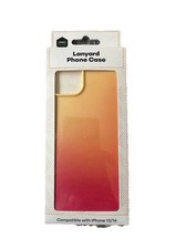 Mobile case Unio Lanyard Phone Case For iPhone 13 / 14 Ombre Ombr� - Yellow/Pink