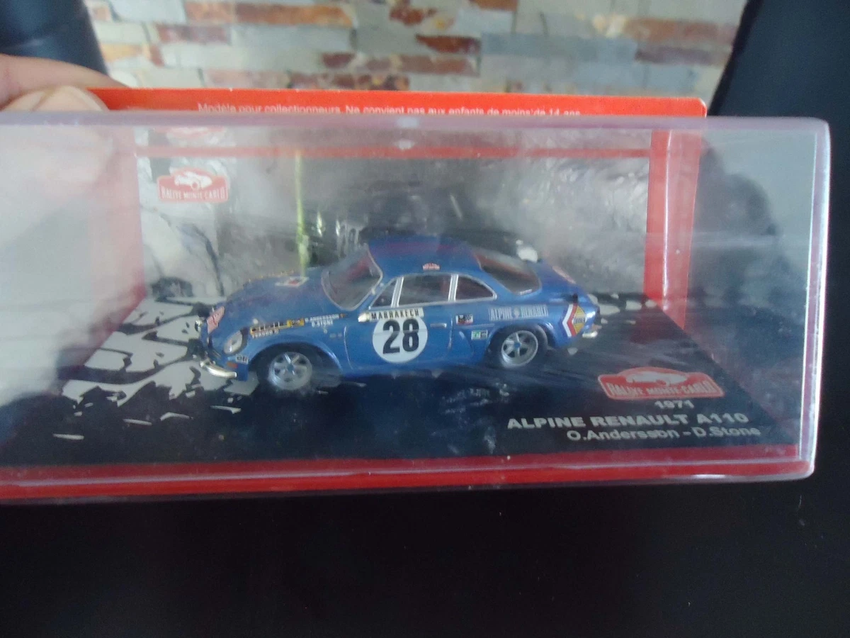 Coffret Miniatures Eligor 1/43 - Alpine A110 Rallye Orense 1967 & Andorra - AG L5