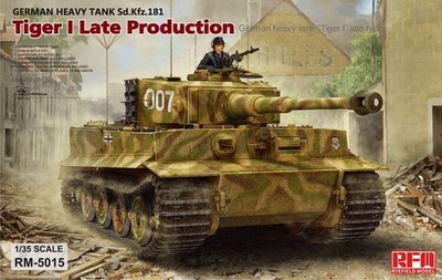 Ryefield-Model 1/35 5015 Pz.Kpfw.VI Ausf.E Sd.Kfz.181 Tiger I Late Production