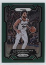 2023-24 Panini Prizm Green Prizm Julian Champagnie #124 0r5k