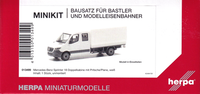 Herpa Minikit 1:87 Bausatz Mercedes-Benz Doppelkabine Mit Pritsche H0 013499