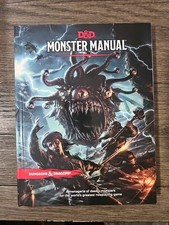 Dungeons and Dragons Monster Manual Core Rulebook, D D Roleplaying Game 