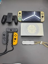 Nintendo Switch Zelda OLED Console - with additional joycons