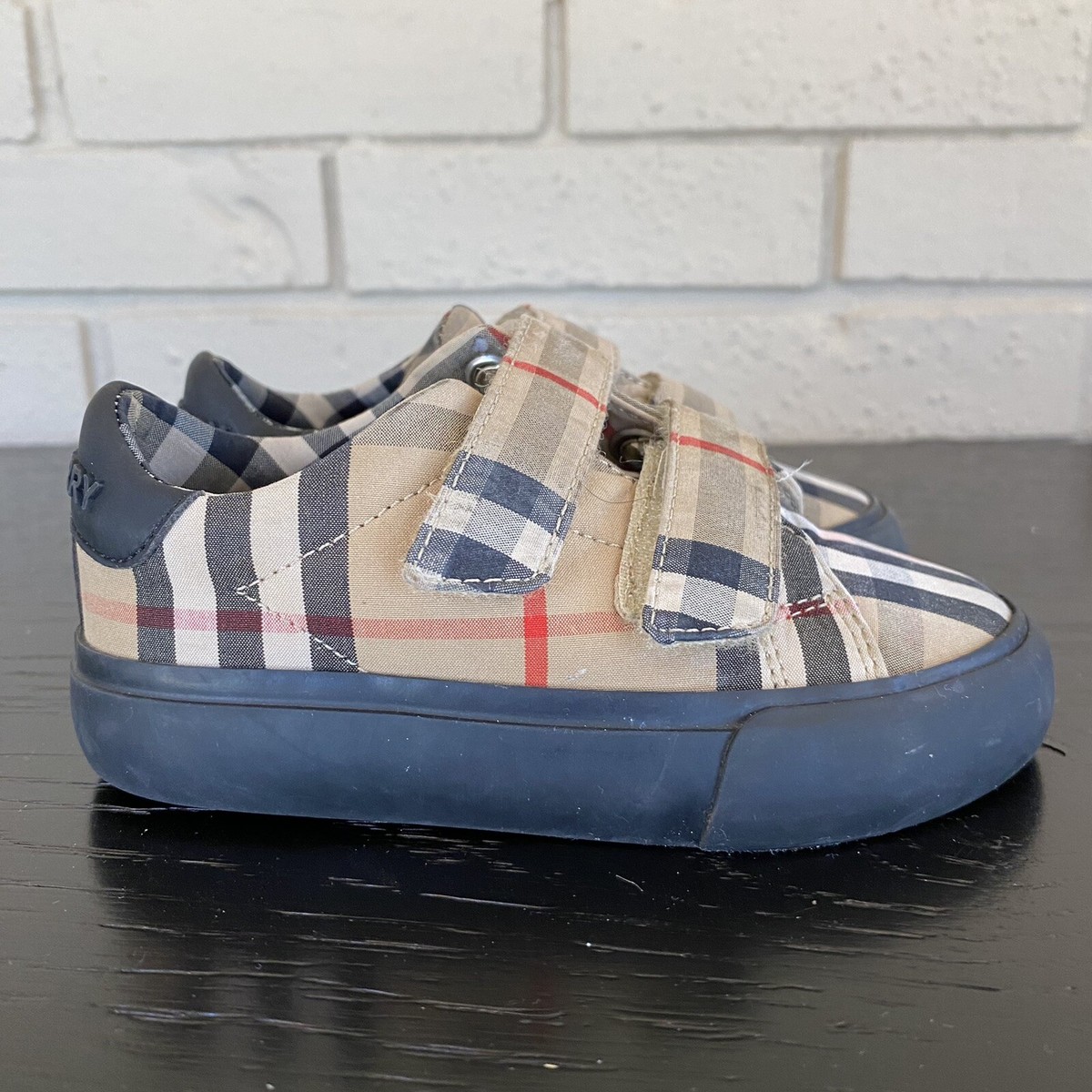 BURBERRY kidsチェック柄スニーカー BURBERRY kidsチェック柄スニーカー Burberry Kid's Cambridge