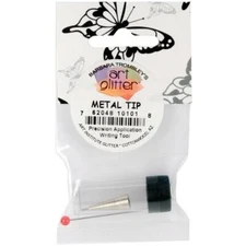 Art Institute Glitter Ultra Fine Metal Tip For 2 or 4oz Adhesive Glue Bottle 