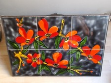 Console murale vintage en fer