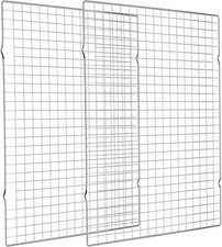 Cooling Rack for Baking 2-Pack, 16x10 Inches Rack, 16"x10"-2PC, Silver Cooling Rack for Baking 2-Pack, 16x10 Inches Rack, 16"x10"-2PC, Silver - Image 1