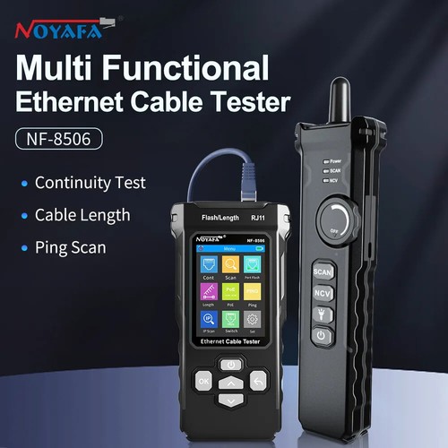 Network Cable Tester Supports PING Test/IP Scan/network Port Speed Cable Tracker - 第 1/6 張圖片