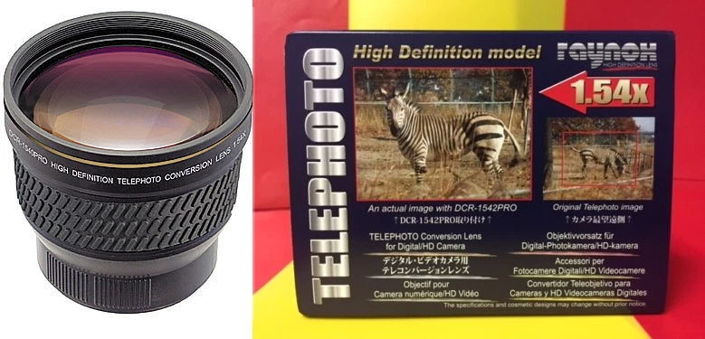 Raynox DCR-1541 1545 PRO Telephoto 1.54X Panasonic DMC-FZ150/FZ100/FZ48/FZ45/G3 - Image 4 of 4