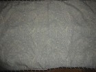 2-Custom made Queen Pillow Shams Queen blue/cream paisley braid trim 29x 18 — photo 4