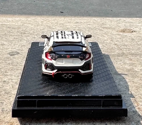 YM MODEL 1:64 CIVIC Type R FK8 copertura trasparente resina modellino auto - Foto 7 di 8